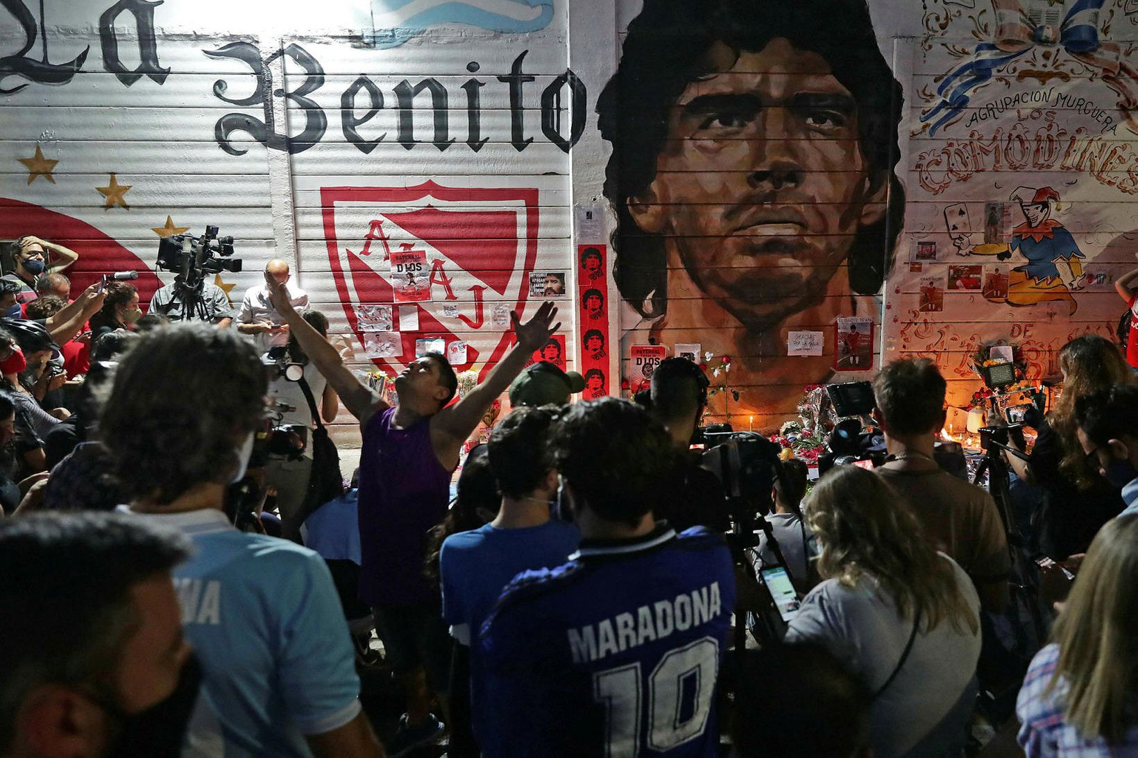 Diego Maradona er í guðatölu í Argentínu.