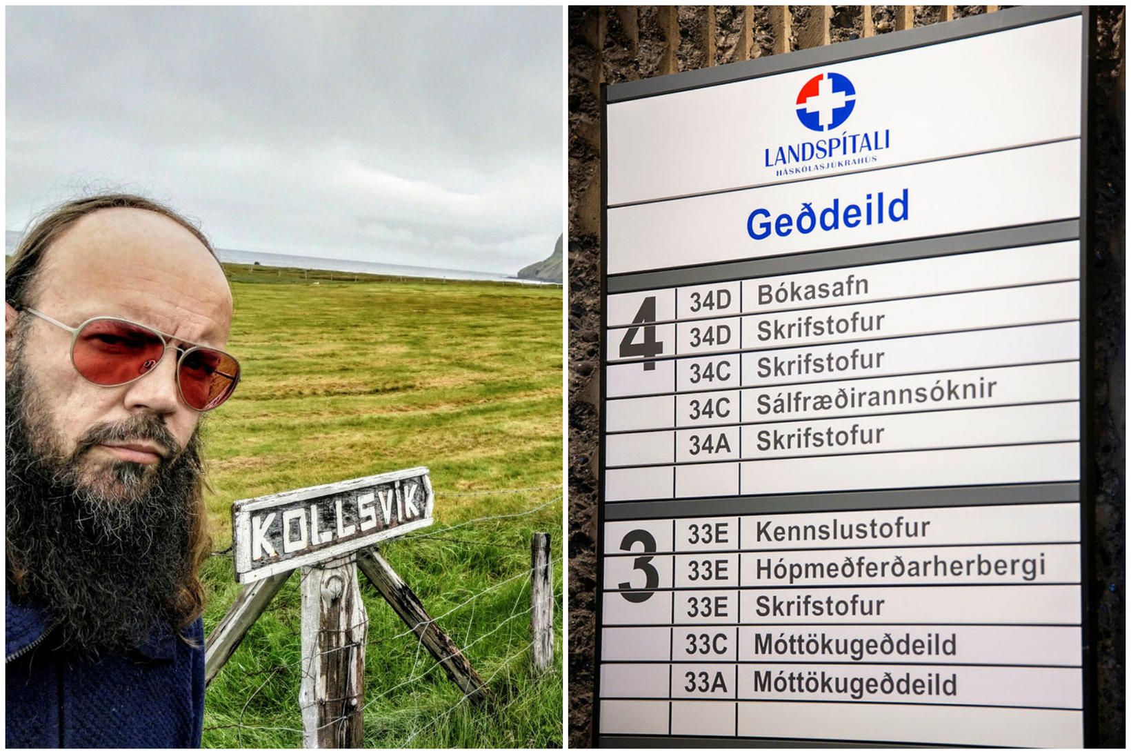 Fékk lækni sem talaði enga íslensku og litla ensku