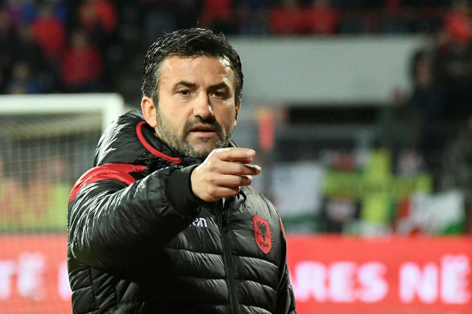 Christian Panucci landsliðsþjálfari Albaníu.