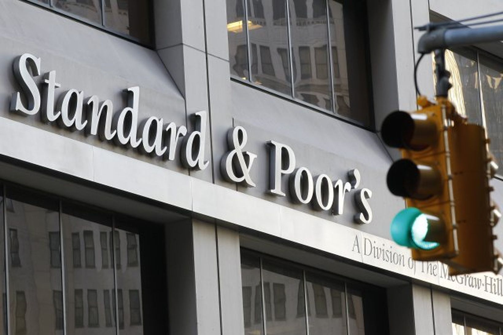 Höfuðstöðvar Standard & Poors við Wall Street í New York.