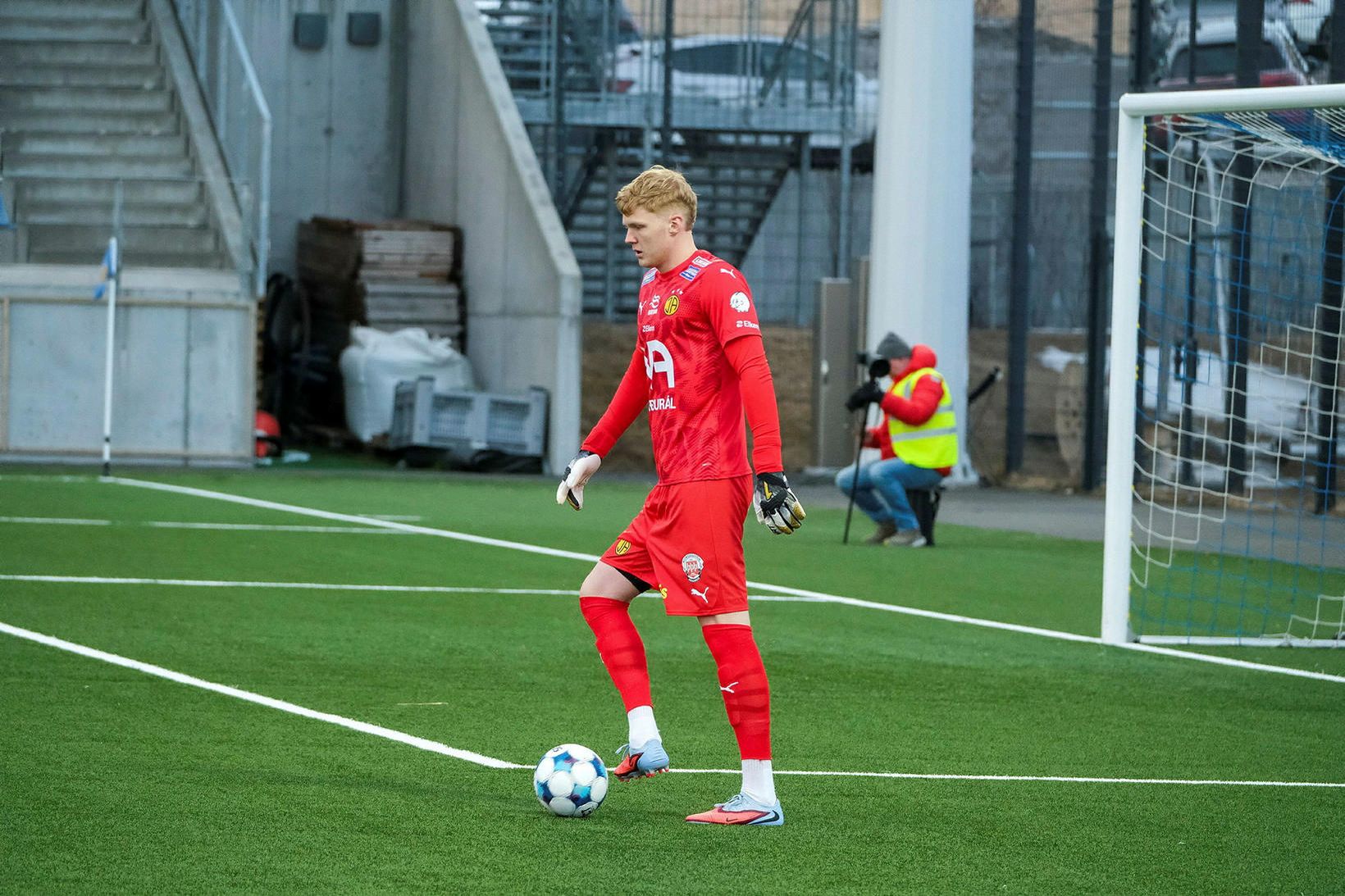 Markvörður Skagamanna brotinn
