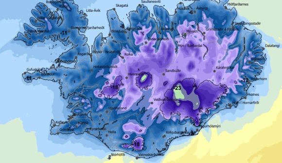 Brunagaddur inn til landsins