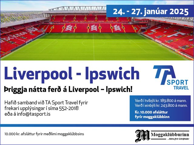 TA sport - Liverpool - Ipswich