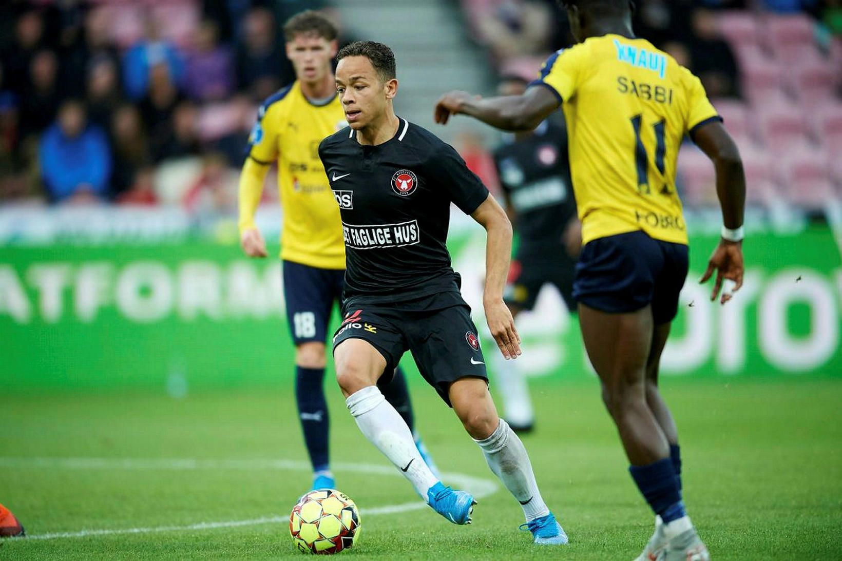 Mikael Neville Anderson í leik með Midtjylland.