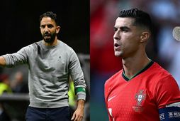 Rúben Amorim og Cristiano Ronaldo.