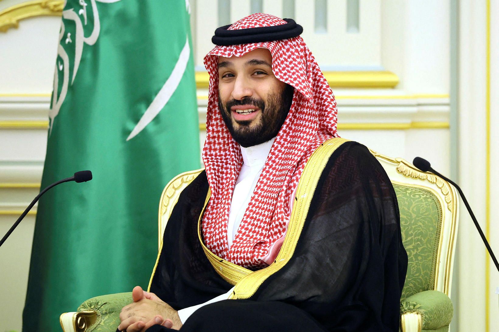 Krónprinsinn Mohammed bin Salman (MBS), sá sem öllu ræður í …