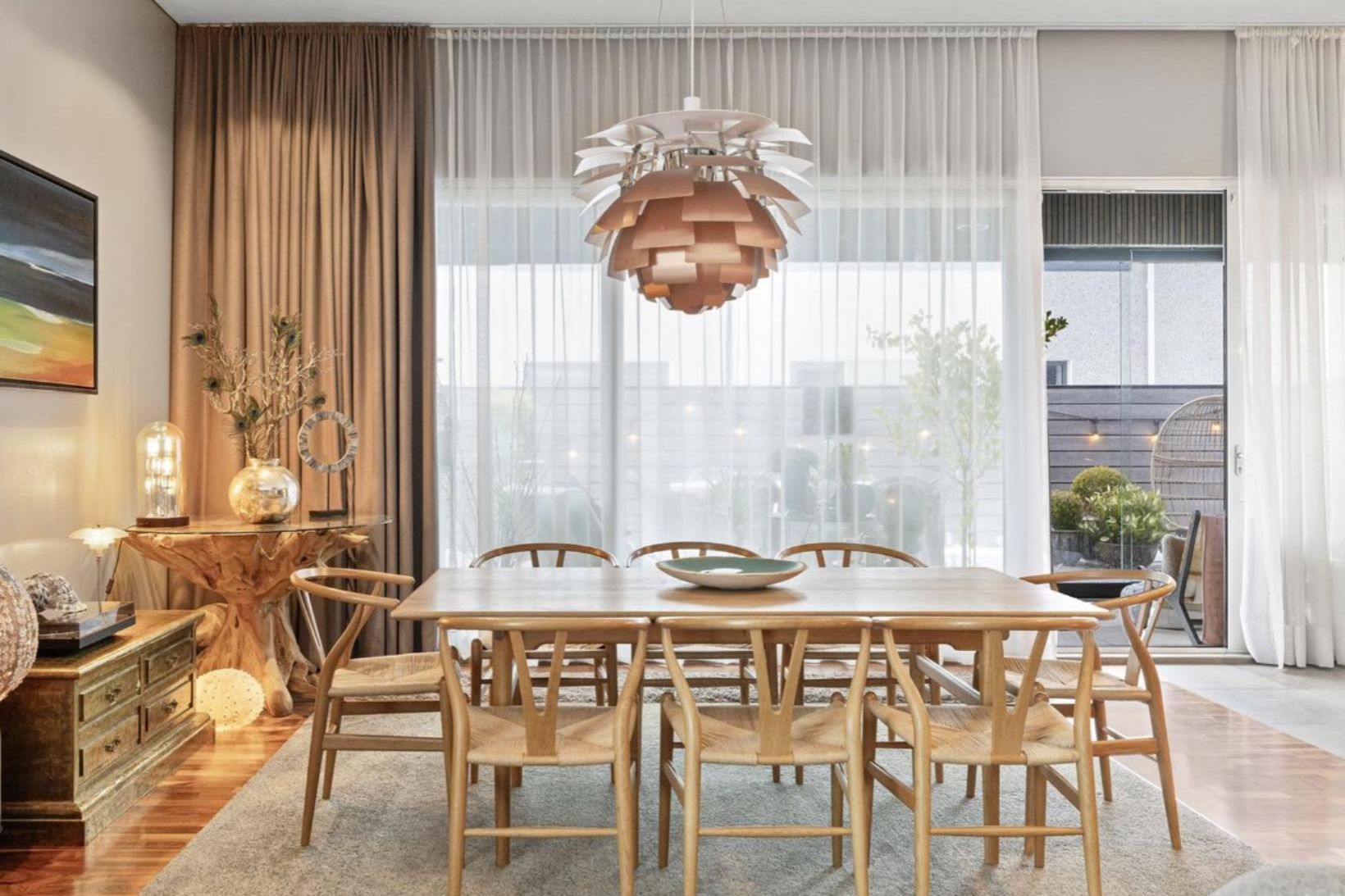 Berglind Berndsen hannaði höll í Akrahverfinu