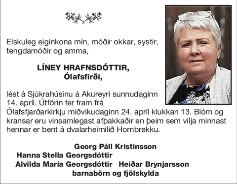 Líney Hrafnsdóttir,