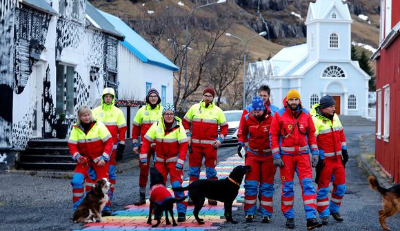 Kjarkur mættur til Seyðisfjarðar