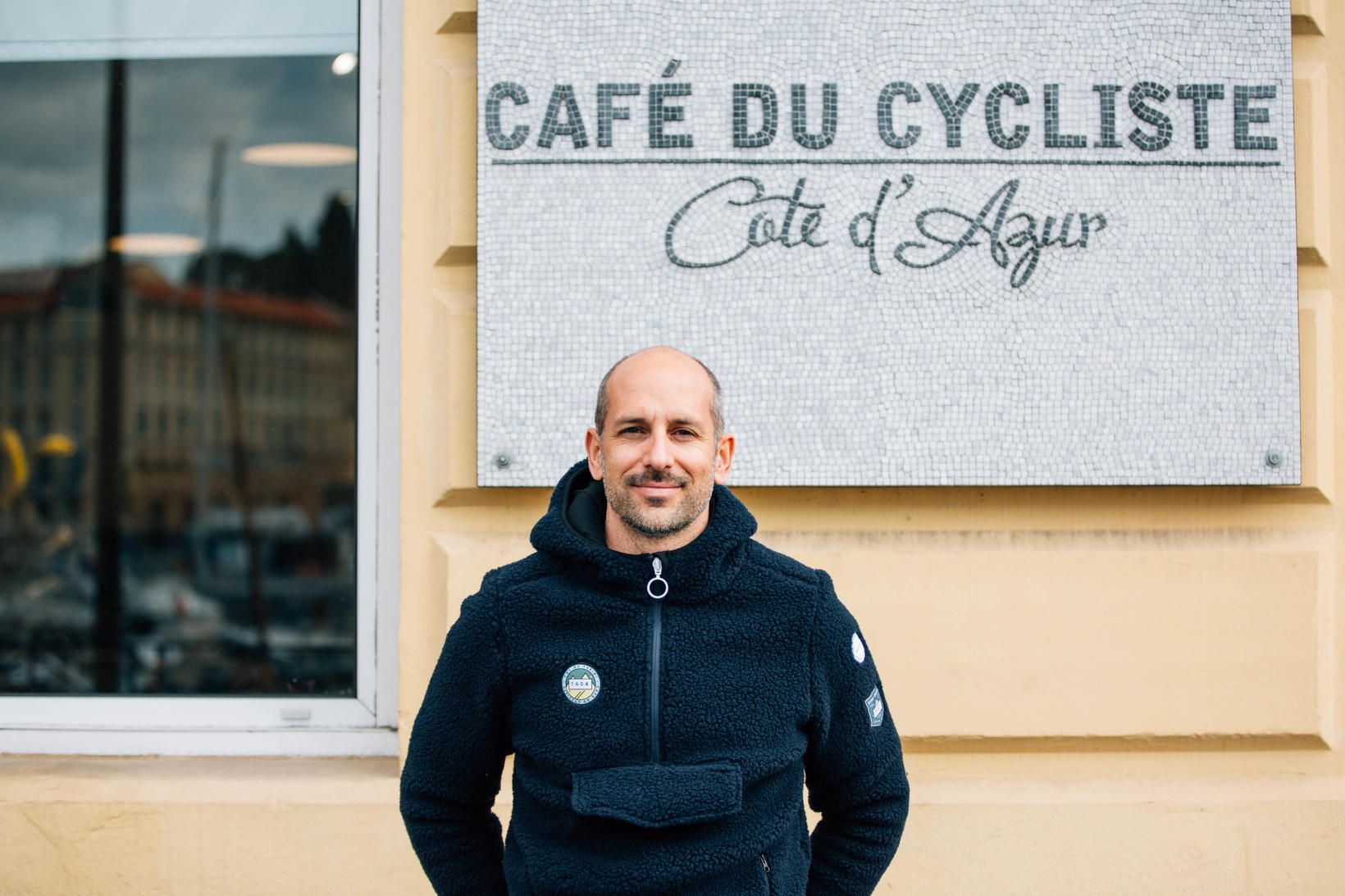 Rémi Clermont, annar stofnenda Cafe du Cycliste kaffihússins og fatamerksins …