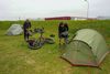 Flúði Grindavík á sokkaleistunum