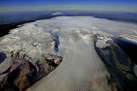 Floods like this are known to occur in various rivers around Mýrdalsjökull.