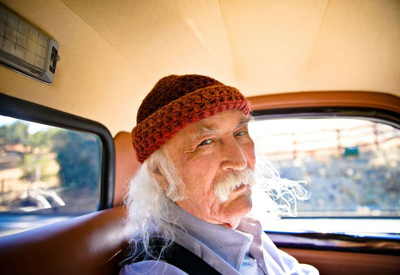 David Crosby is 77 years old and still going strong.