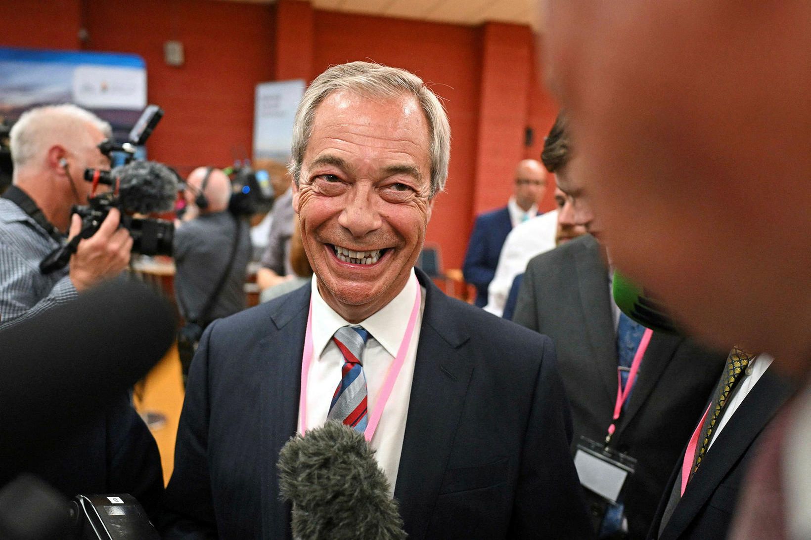 Nigel Farage, leiðtogi Reform, sagði í dag að flokkurinn ætlaði …
