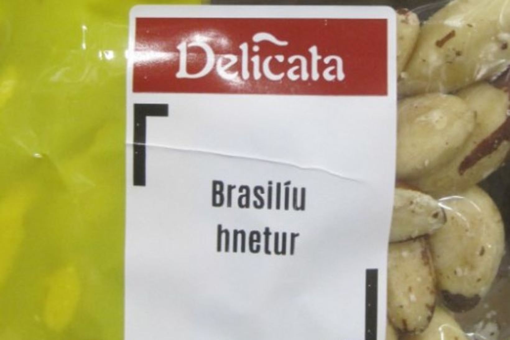 Delicata Brasilíuhnetur.
