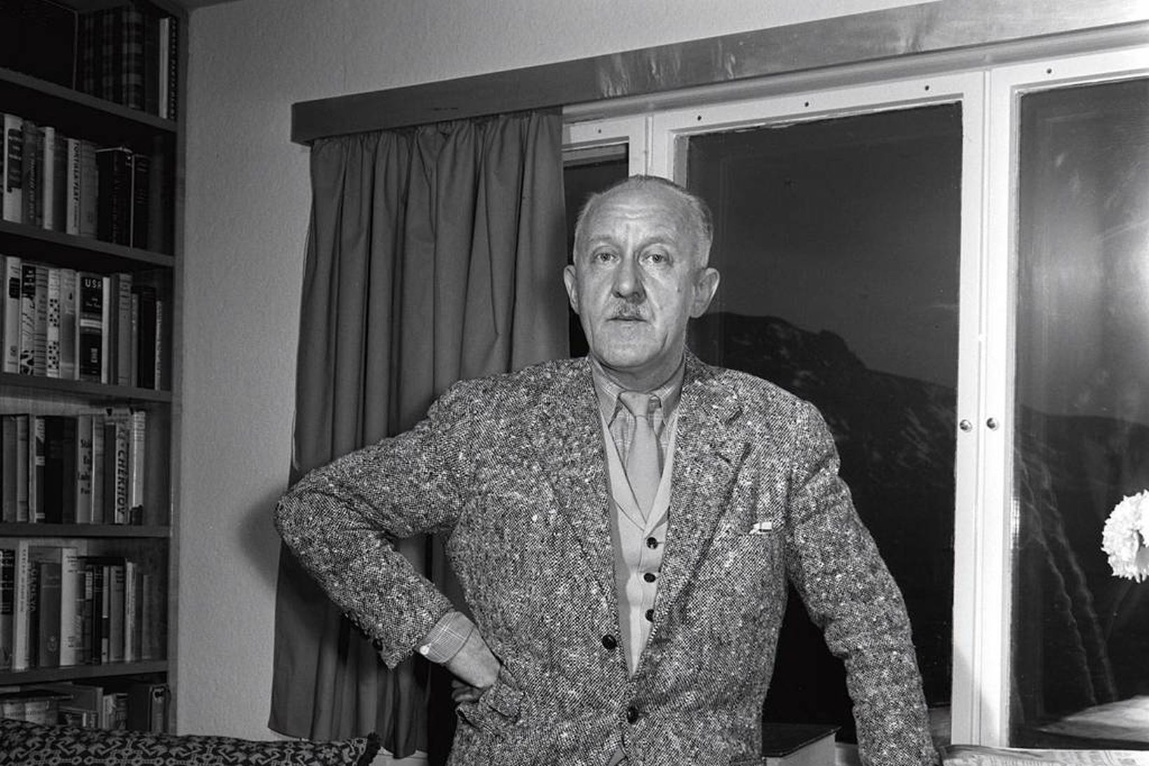 Halldór Laxness rithöfundur.