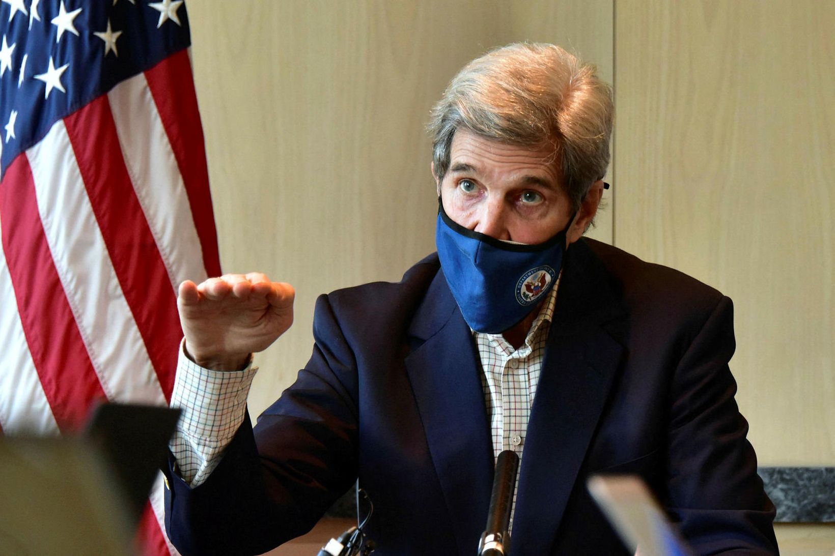 John Kerry, umhverfiserindreki ríkisstjórnar Joe Biden.