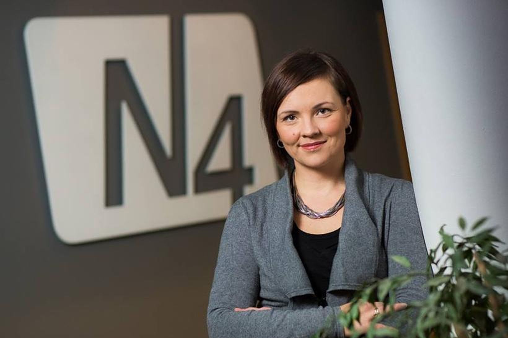 Hilda Jana Gísladóttir sjónvarpsstjóri á N4.