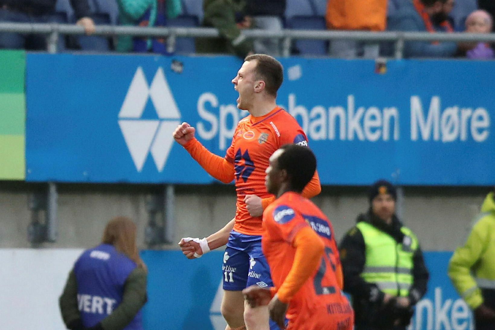 Davíð Snær Jóhannsson lagði upp sigurmarkið.