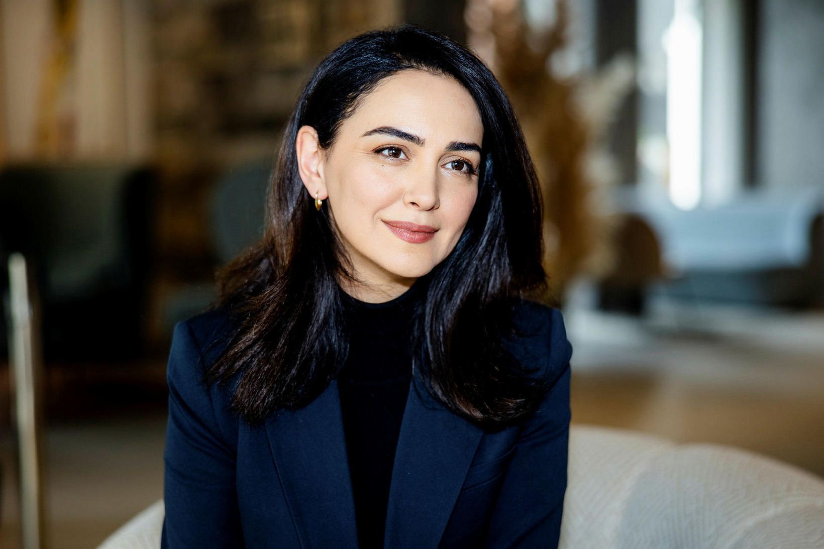 Nazanin Boniadi er heimsfræg leikkona og mannréttindaaktívisti.