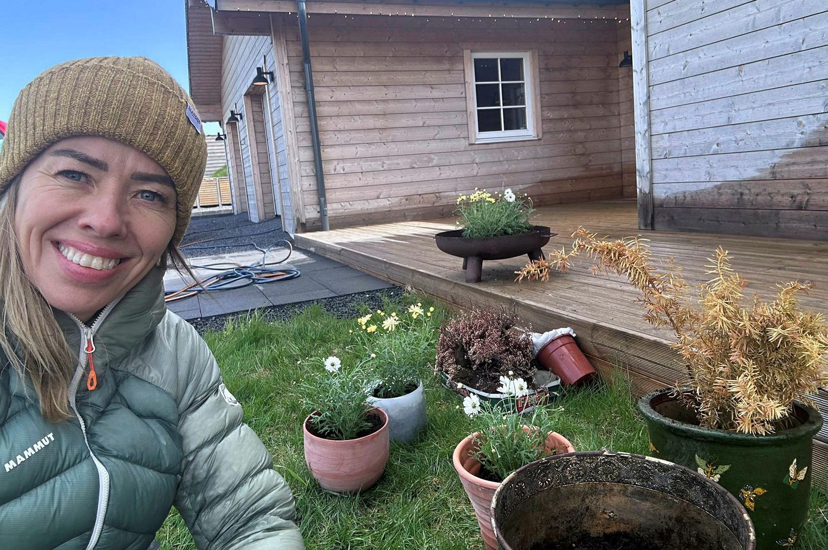 Upplifir frelsistilfinningu í garðvinnunni