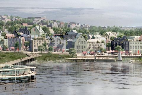 Hverfið á að rúma 12 þúsund manns.