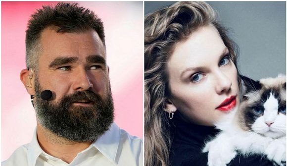 Jason Kelce og Taylor Swift láta eins og ekkert sé eftir ljótt atvik