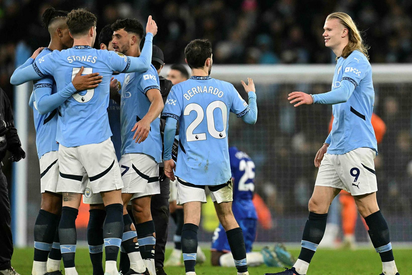 Englandsmeistarar Manchester City eru sem stendur í fjórða sæti ensku …