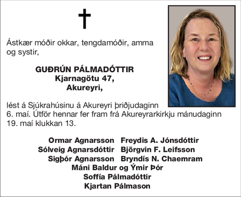 Guðrún Pálmadóttir