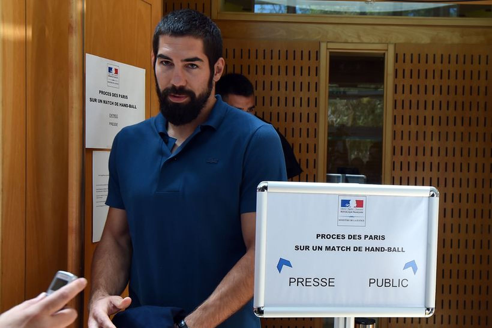 Nikola Karabatic slapp með sekt.