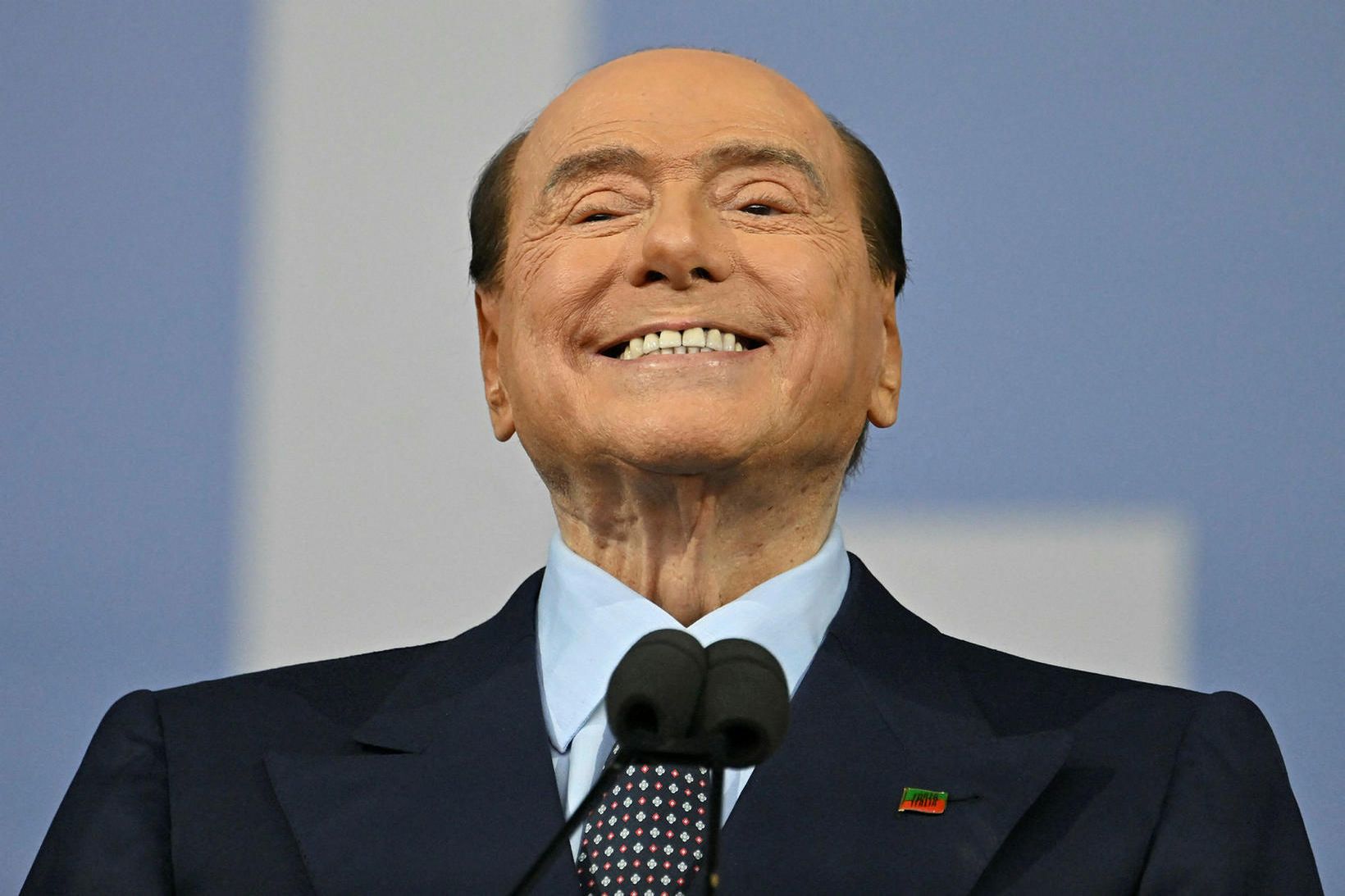 Silvio Berlusconi er 86 ára gamall.