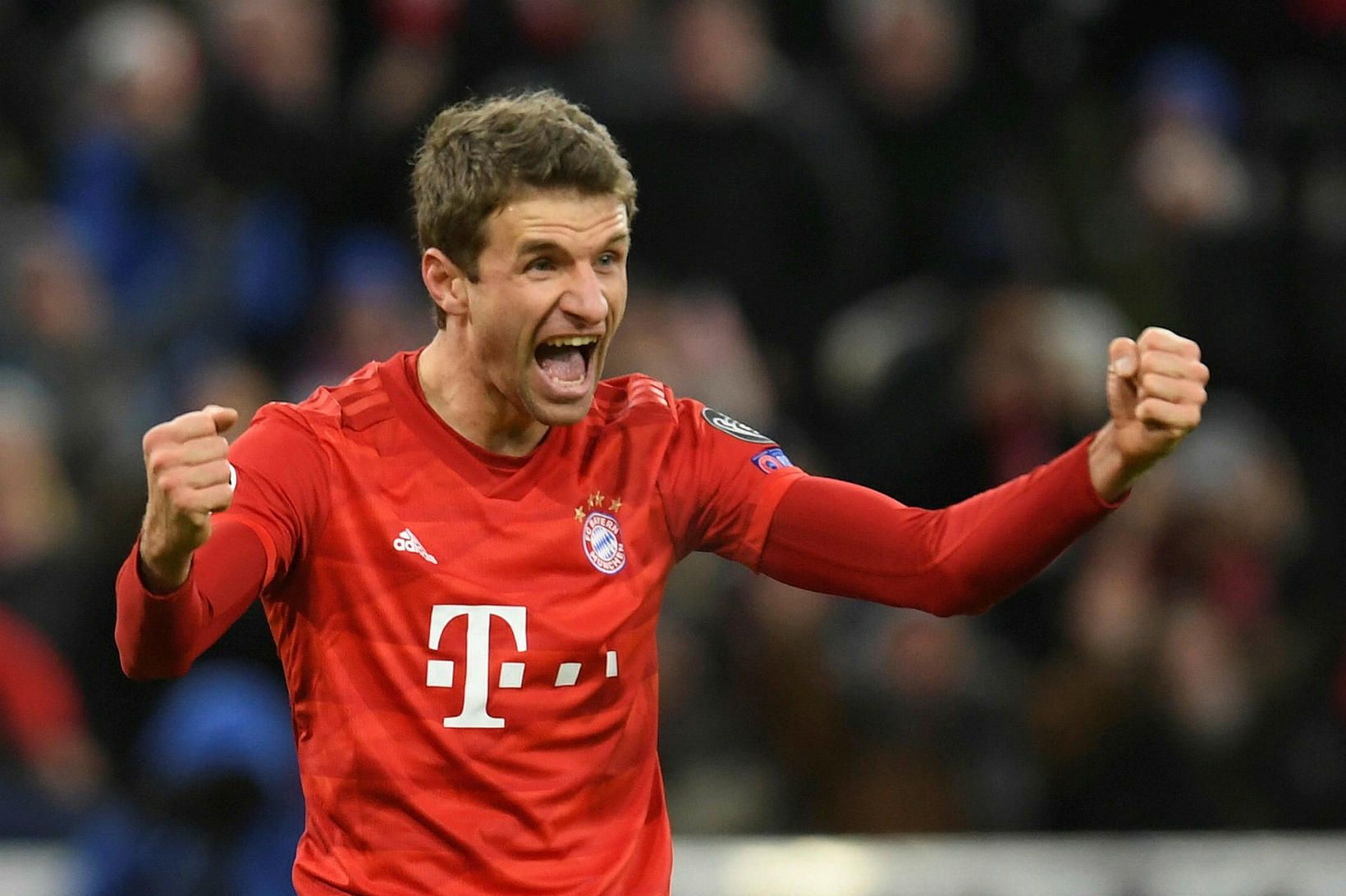 Thomas Müller hefur leikið með Bayern München allan sinn feril.