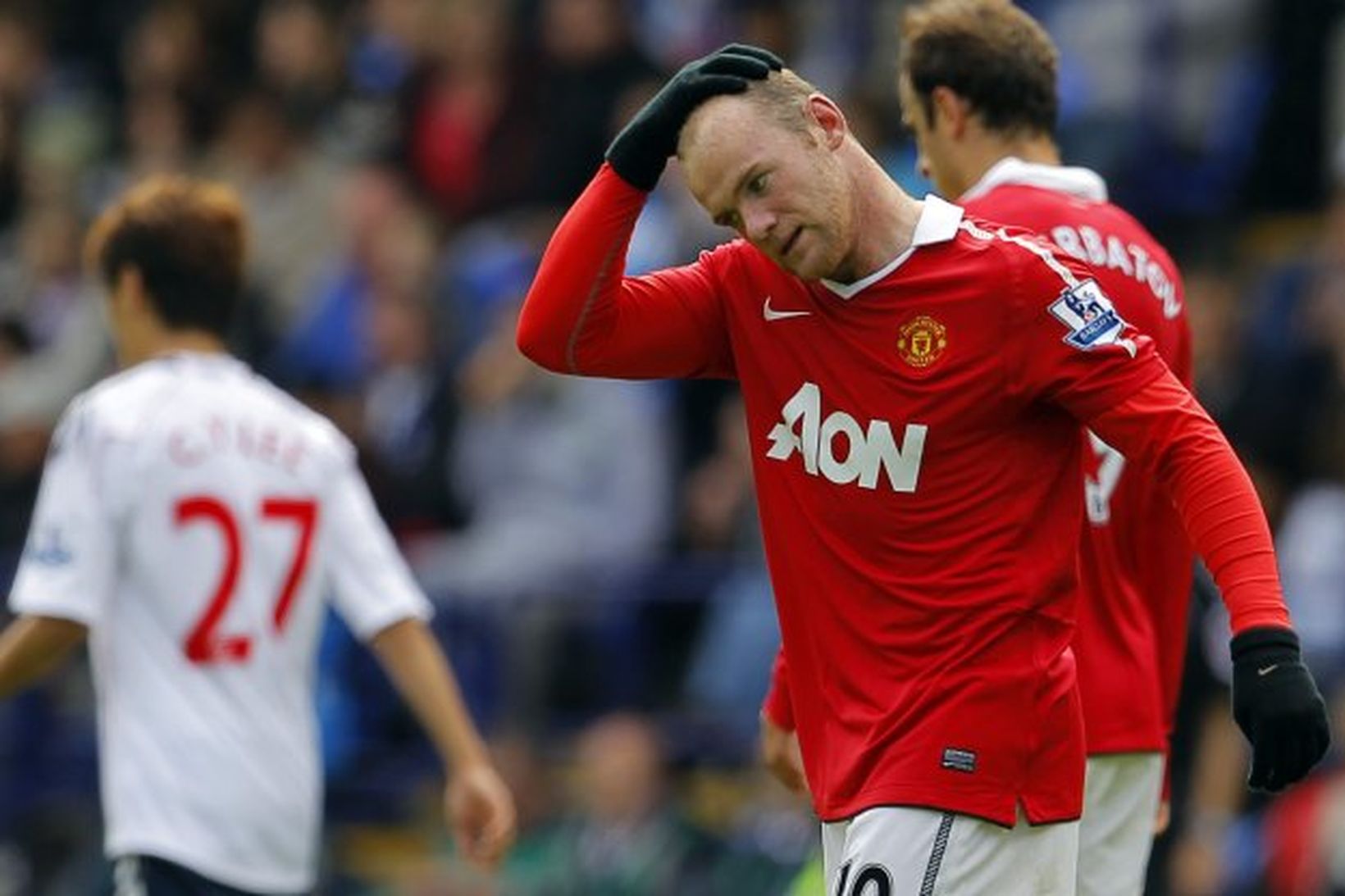 Wayne Rooney kemur ekki við sögu í kvöld.