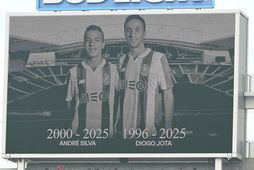 Diogo Jota lést ásamt bróður sínum André Silva í bílslysi aðfaranótt fimmtudags.