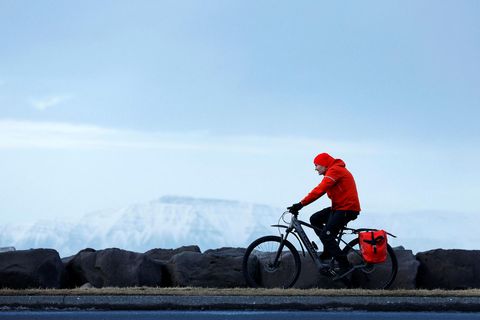 „Það hangir svona um frostmark en það kólnar í kvöld og nótt, og á morgun …