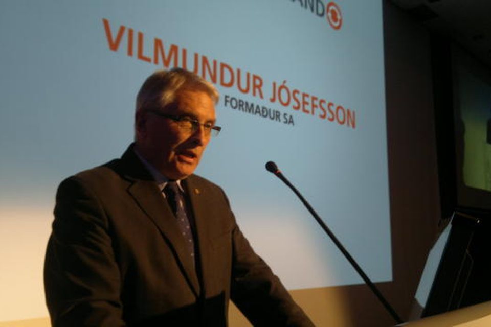 Vilmundur Jósefsson, formaður Samtaka atvinnulífsins