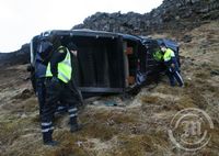 Banaslys á Suðurlandsvegi í Kömbunum