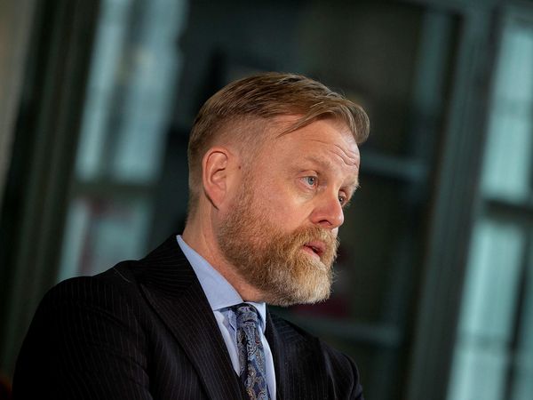Ásgeir Jónsson, Governor of the Central Bank.