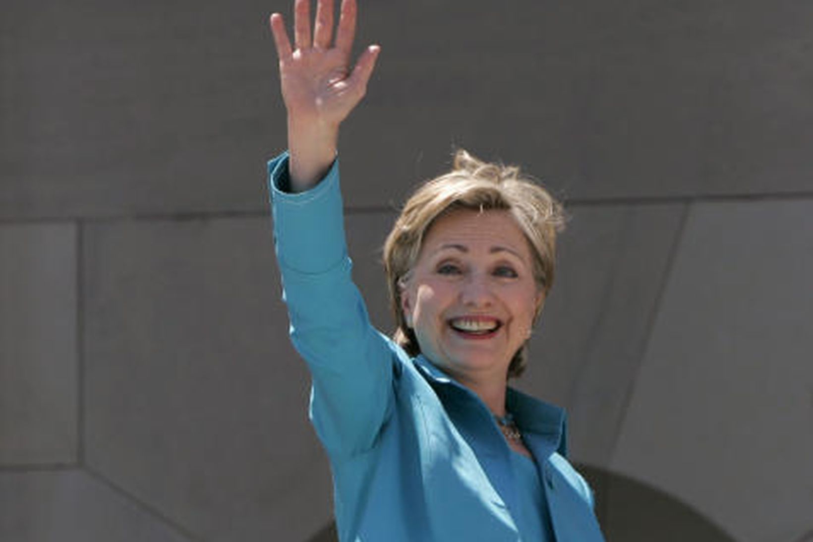 Hillary Rodham Clinton er hún snéri aftur til starfa sinna …