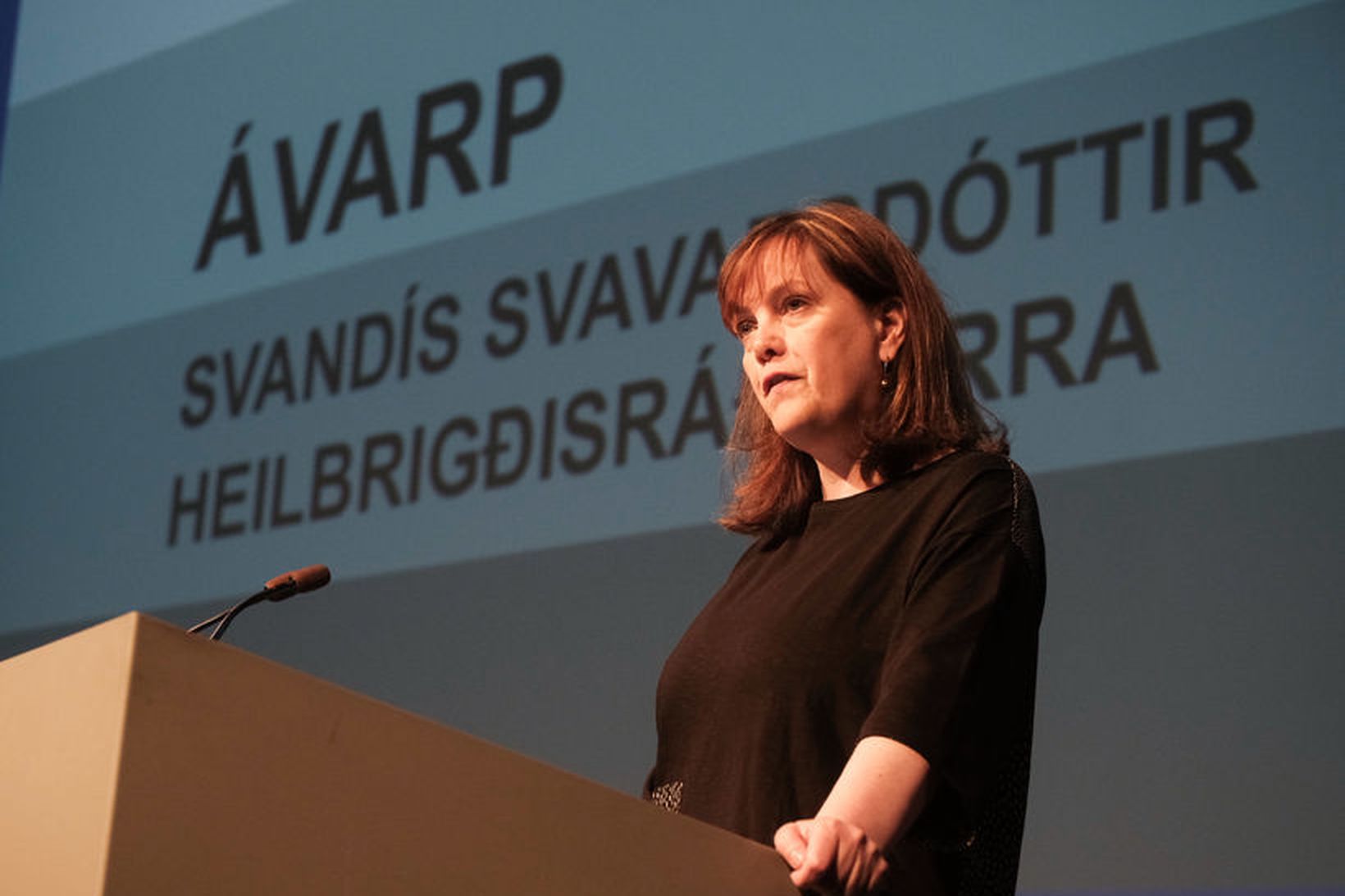 Svandís Svavarsdóttir heilbrigðisráðherra.