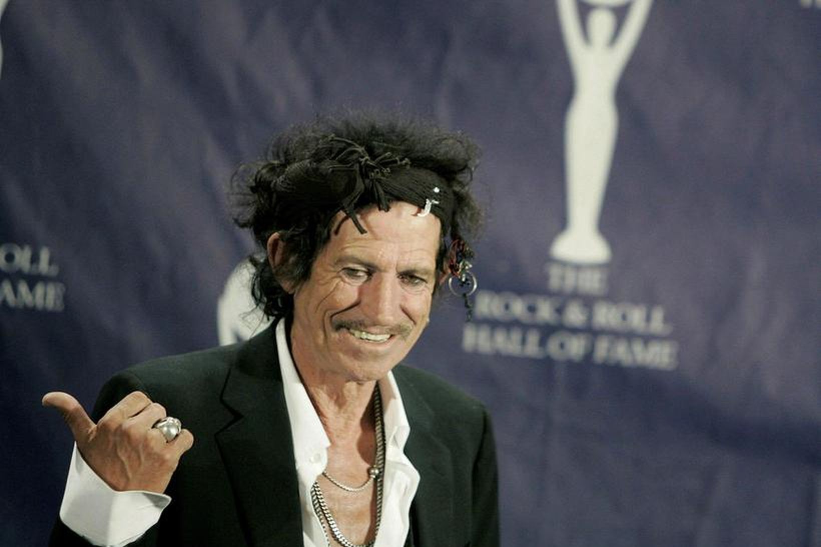 Keith Richards hefur nú tilkynnt að hljómsveitin The Rolling Stones …