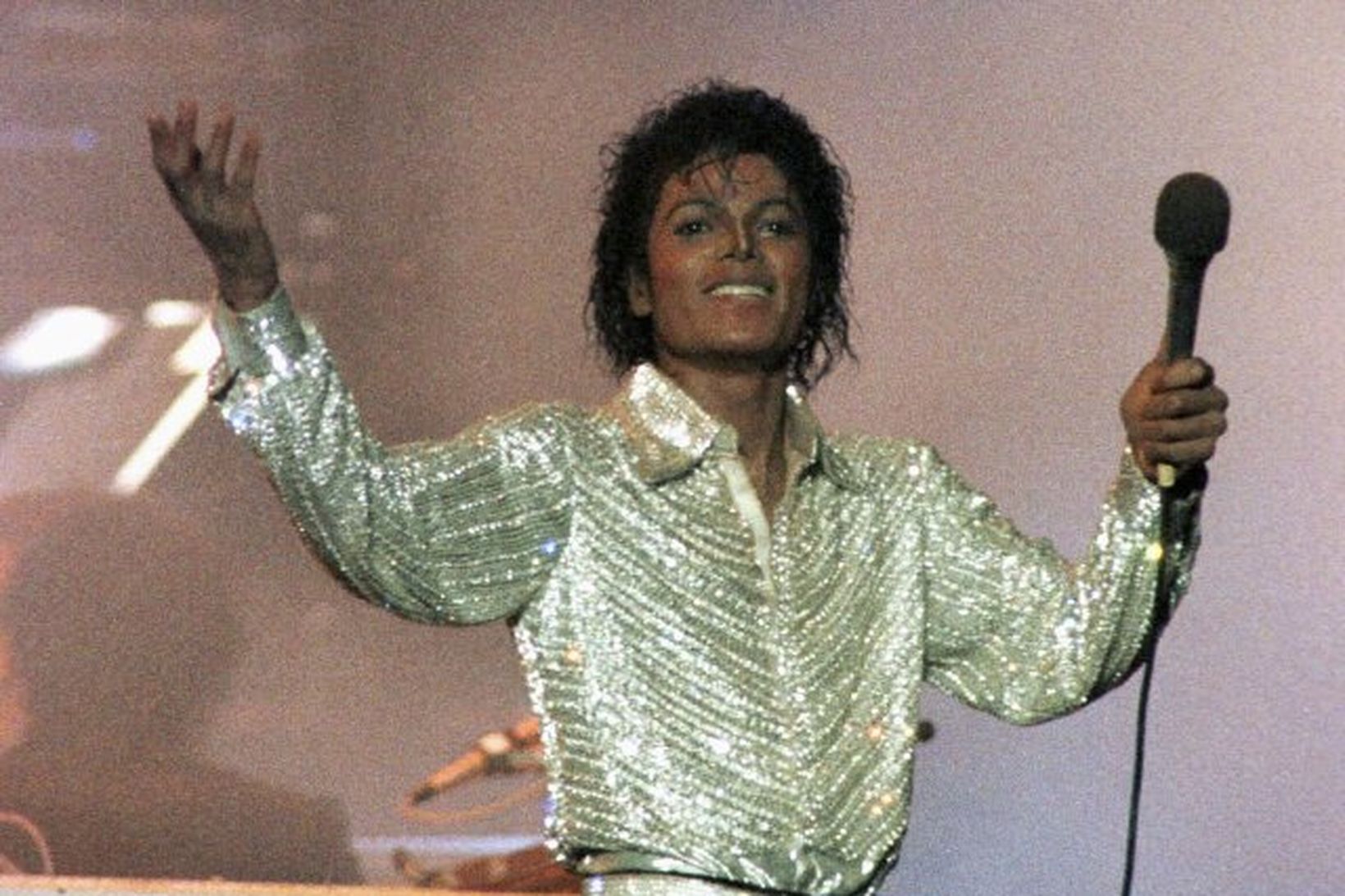 Michael Jackson árið 1984.