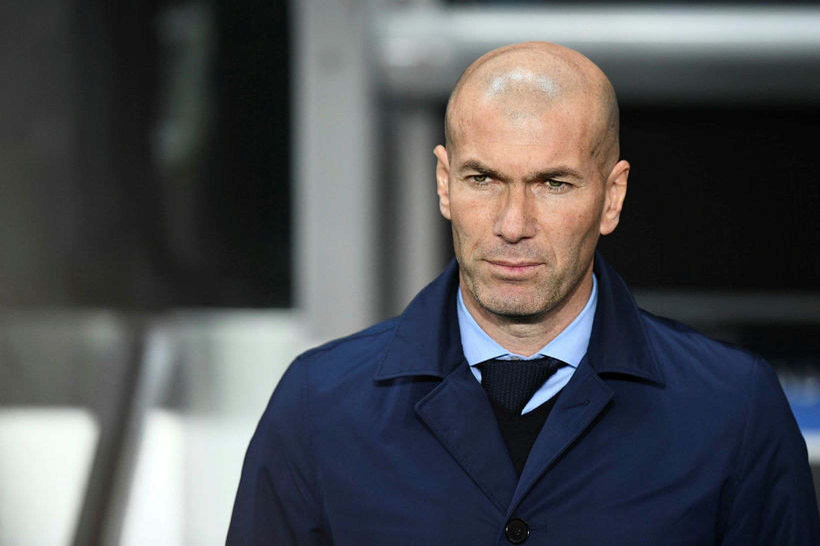 Zinedine Zidane á meðan hann var við stjórnvölinn hjá Real …