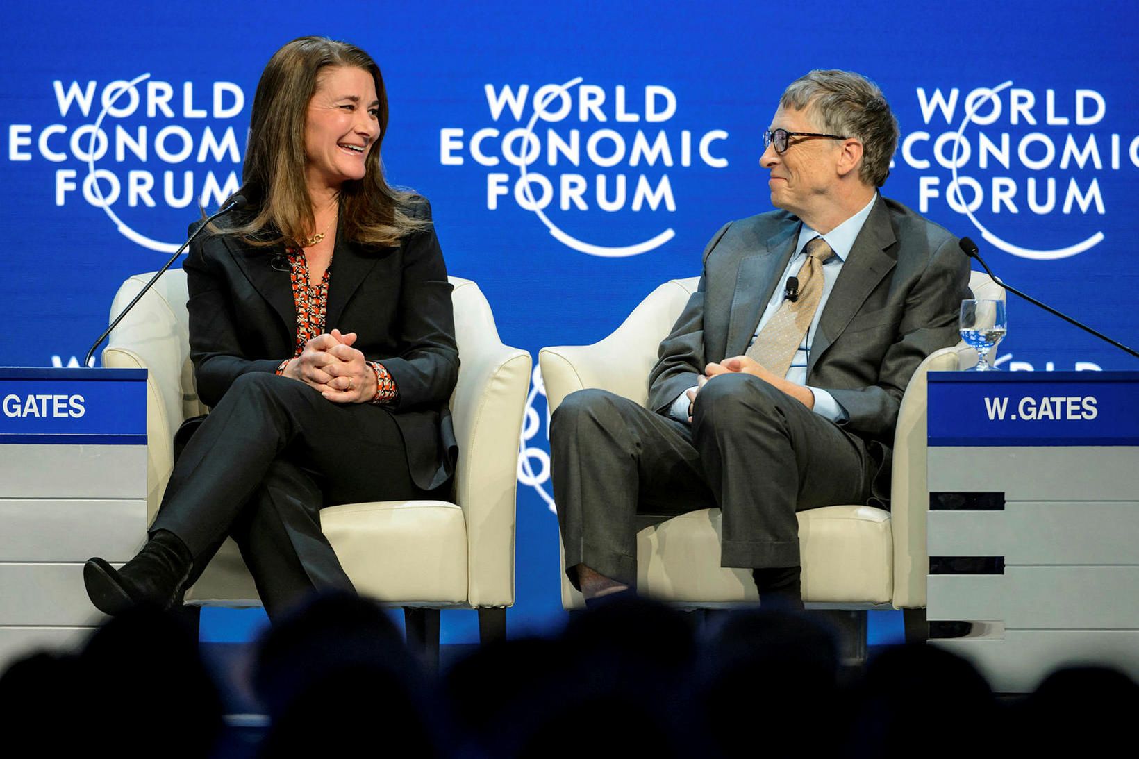 Melinda og Bill Gates árið 2015.