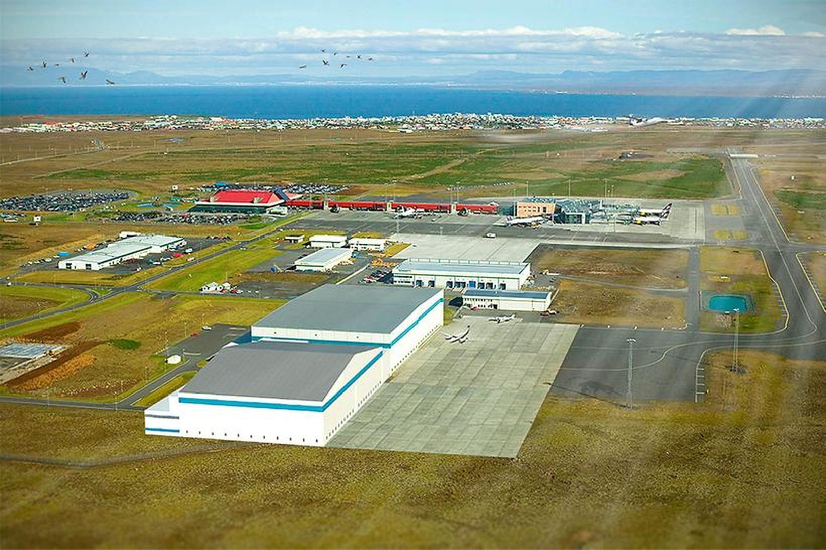 Icelandair mun geta sinnt stórum aðgerðum í nýja skýlinu.