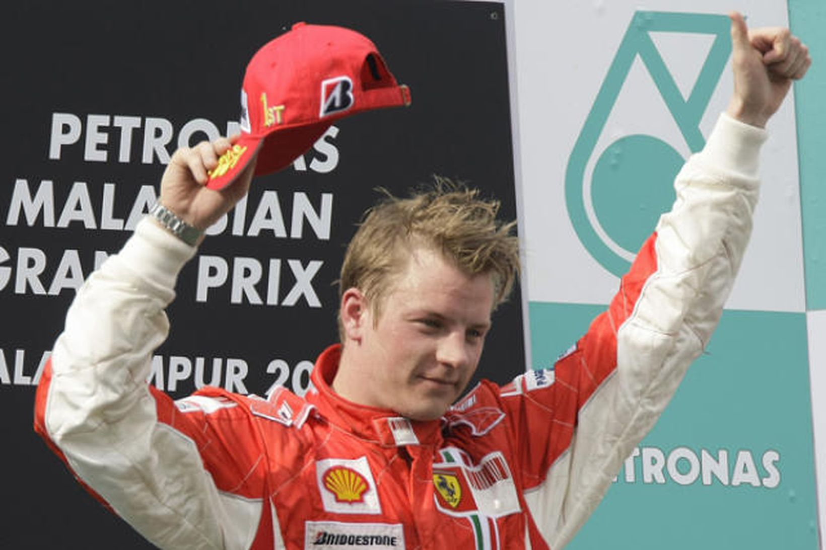 Räikkönen sigri hrósandi í Sepang.