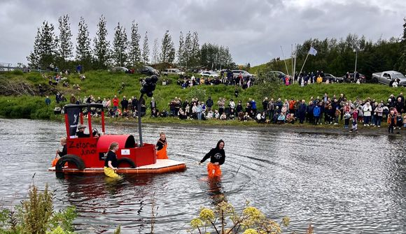 „Rjóminn af samfélaginu“ á Flúðum