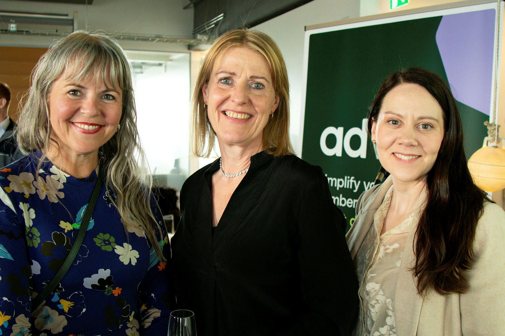 Hólmfríður Jennýjar Árnadóttir, Guðlaug Hrönn Jóhannsdóttir og Margrét Hannesdóttir.