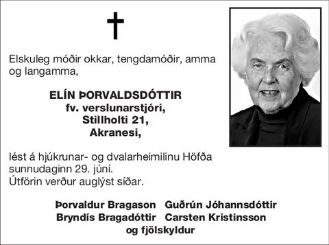 Elín Þorvaldsdóttir