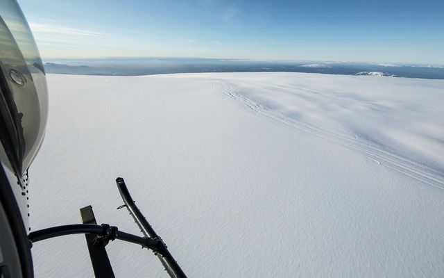 Horft til norðurs eftir Bárðarbungu. Mynd úr safni.